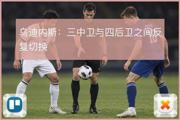 乌迪内斯：三中卫与四后卫之间反复切换